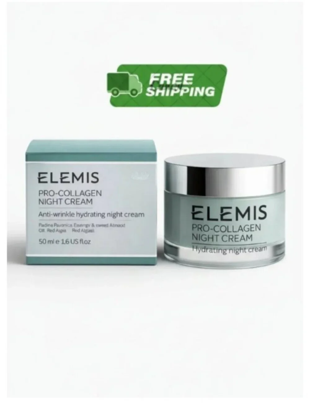 ELEMIS Pro-Collagen Night Cream 50ml Anti-Wrinkle Hydrating Luxury Skincare NIB